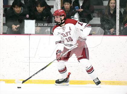 Thumbnail 3 in Taft @ Frederick Gunn (Shoulder Check Game) photogallery.