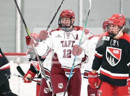 Thumbnail 1 in Taft @ Frederick Gunn (Shoulder Check Game) photogallery.