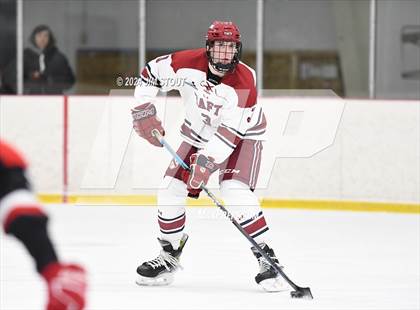 Thumbnail 3 in Taft @ Frederick Gunn (Shoulder Check Game) photogallery.