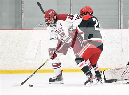 Thumbnail 2 in Taft @ Frederick Gunn (Shoulder Check Game) photogallery.
