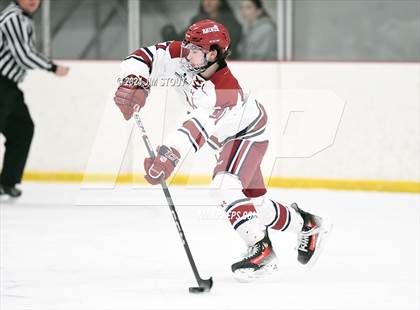 Thumbnail 2 in Taft @ Frederick Gunn (Shoulder Check Game) photogallery.