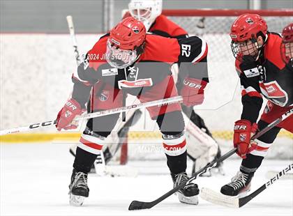 Thumbnail 1 in Taft @ Frederick Gunn (Shoulder Check Game) photogallery.