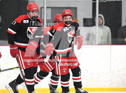 Thumbnail 2 in Taft @ Frederick Gunn (Shoulder Check Game) photogallery.