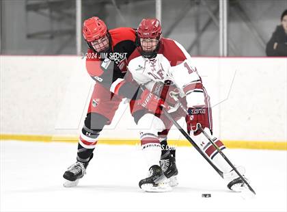 Thumbnail 2 in Taft @ Frederick Gunn (Shoulder Check Game) photogallery.
