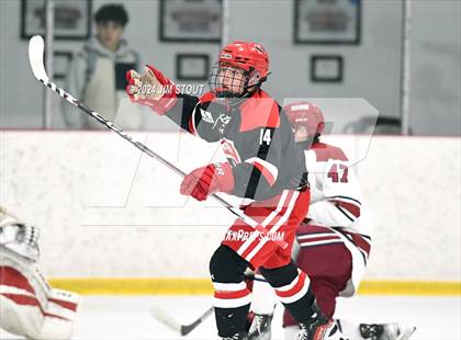 Thumbnail 3 in Taft @ Frederick Gunn (Shoulder Check Game) photogallery.