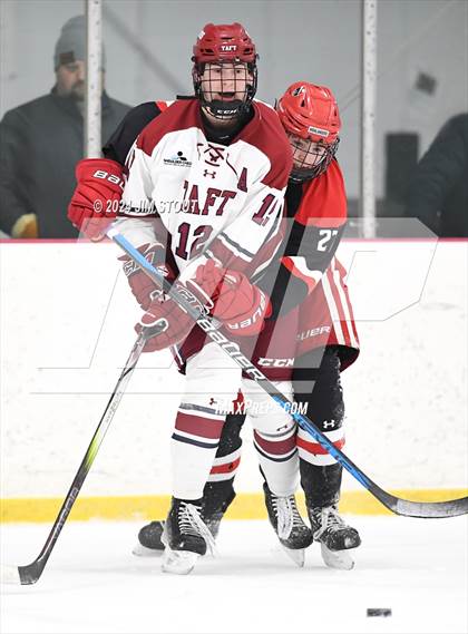 Thumbnail 3 in Taft @ Frederick Gunn (Shoulder Check Game) photogallery.