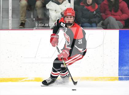 Thumbnail 3 in Taft @ Frederick Gunn (Shoulder Check Game) photogallery.
