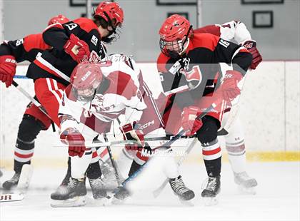 Thumbnail 2 in Taft @ Frederick Gunn (Shoulder Check Game) photogallery.