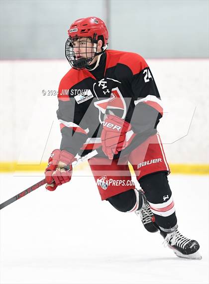 Thumbnail 2 in Taft @ Frederick Gunn (Shoulder Check Game) photogallery.