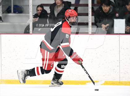 Thumbnail 3 in Taft @ Frederick Gunn (Shoulder Check Game) photogallery.