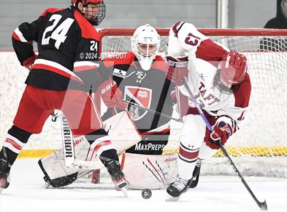 Thumbnail 2 in Taft @ Frederick Gunn (Shoulder Check Game) photogallery.