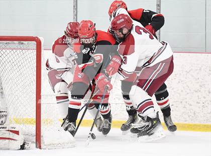 Thumbnail 2 in Taft @ Frederick Gunn (Shoulder Check Game) photogallery.