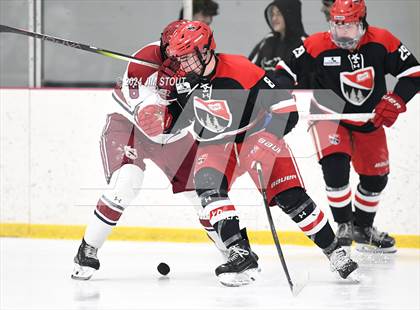 Thumbnail 3 in Taft @ Frederick Gunn (Shoulder Check Game) photogallery.