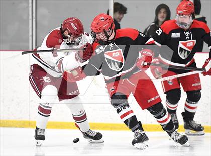 Thumbnail 2 in Taft @ Frederick Gunn (Shoulder Check Game) photogallery.