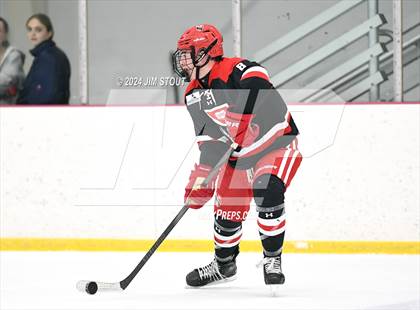 Thumbnail 2 in Taft @ Frederick Gunn (Shoulder Check Game) photogallery.