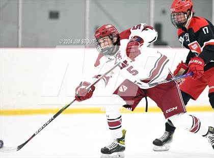 Thumbnail 1 in Taft @ Frederick Gunn (Shoulder Check Game) photogallery.
