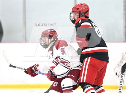 Thumbnail 1 in Taft @ Frederick Gunn (Shoulder Check Game) photogallery.
