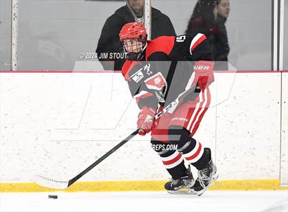 Thumbnail 3 in Taft @ Frederick Gunn (Shoulder Check Game) photogallery.