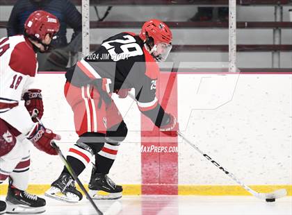 Thumbnail 3 in Taft @ Frederick Gunn (Shoulder Check Game) photogallery.