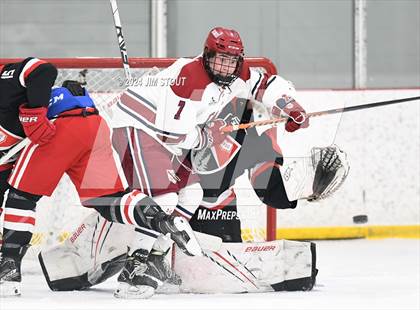 Thumbnail 2 in Taft @ Frederick Gunn (Shoulder Check Game) photogallery.