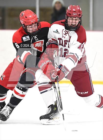 Thumbnail 1 in Taft @ Frederick Gunn (Shoulder Check Game) photogallery.