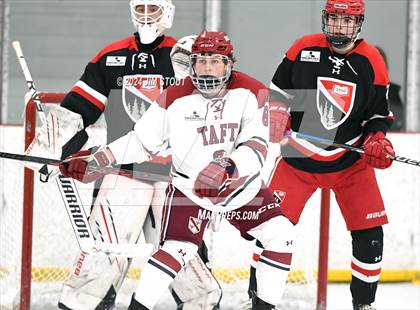 Thumbnail 3 in Taft @ Frederick Gunn (Shoulder Check Game) photogallery.