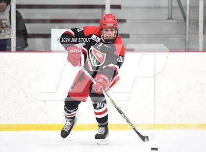 Thumbnail 1 in Taft @ Frederick Gunn (Shoulder Check Game) photogallery.