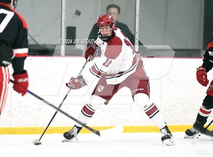 Thumbnail 2 in Taft @ Frederick Gunn (Shoulder Check Game) photogallery.