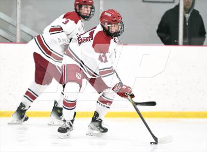 Thumbnail 3 in Taft @ Frederick Gunn (Shoulder Check Game) photogallery.