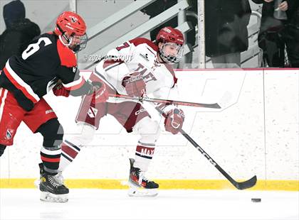 Thumbnail 3 in Taft @ Frederick Gunn (Shoulder Check Game) photogallery.