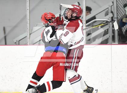 Thumbnail 3 in Taft @ Frederick Gunn (Shoulder Check Game) photogallery.