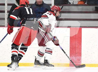 Thumbnail 2 in Taft @ Frederick Gunn (Shoulder Check Game) photogallery.