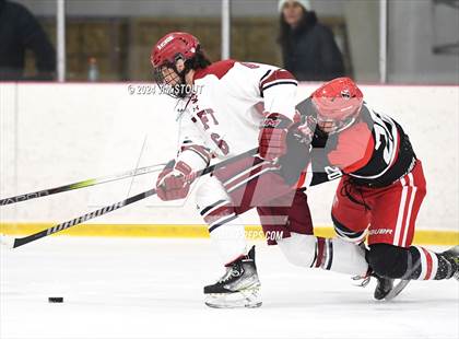 Thumbnail 2 in Taft @ Frederick Gunn (Shoulder Check Game) photogallery.