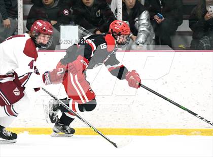 Thumbnail 2 in Taft @ Frederick Gunn (Shoulder Check Game) photogallery.