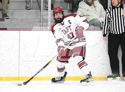 Thumbnail 2 in Taft @ Frederick Gunn (Shoulder Check Game) photogallery.