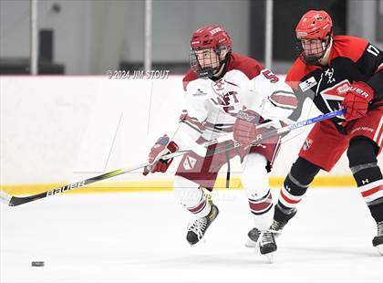 Thumbnail 1 in Taft @ Frederick Gunn (Shoulder Check Game) photogallery.