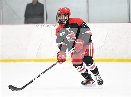 Thumbnail 2 in Taft @ Frederick Gunn (Shoulder Check Game) photogallery.