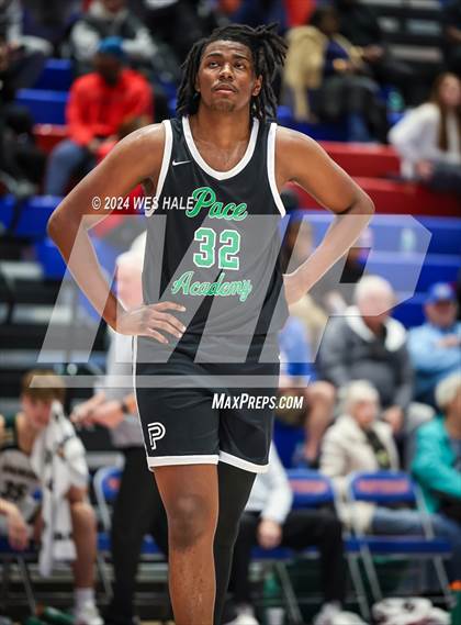 Thumbnail 2 in Pace vs Briarcrest Christian (Memphis Hoopfest) photogallery.