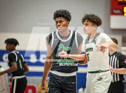 Thumbnail 1 in Pace vs Briarcrest Christian (Memphis Hoopfest) photogallery.