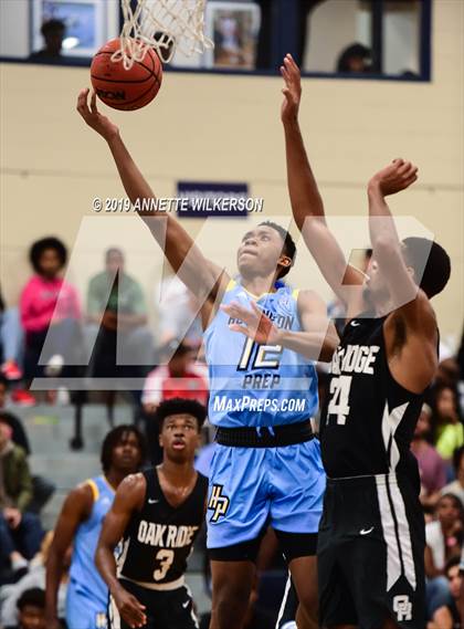 Thumbnail 1 in Oak Ridge vs. Huntington St. Joseph Prep (ARS/Rescue Rooter National Hoopfest) photogallery.