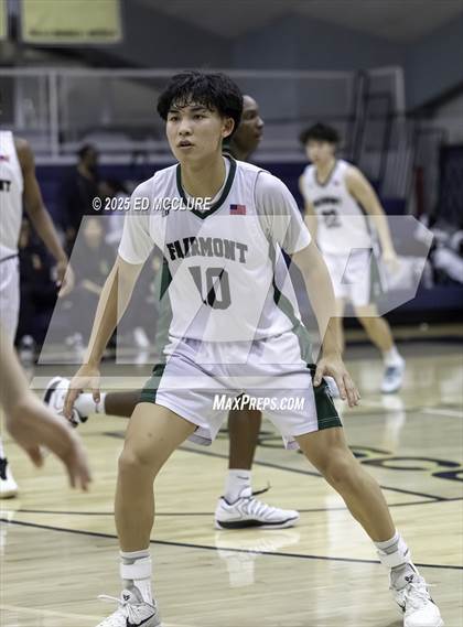 Thumbnail 2 in Fairmont Prep vs. Long Beach Poly photogallery.