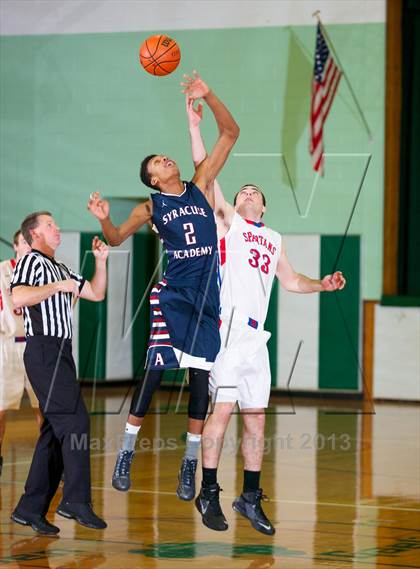 Thumbnail 1 in New Hartford vs. Syracuse Academy of Science photogallery.