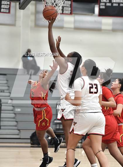 Thumbnail 1 in Etiwanda vs. Rosary Academy (Troy Classic) photogallery.