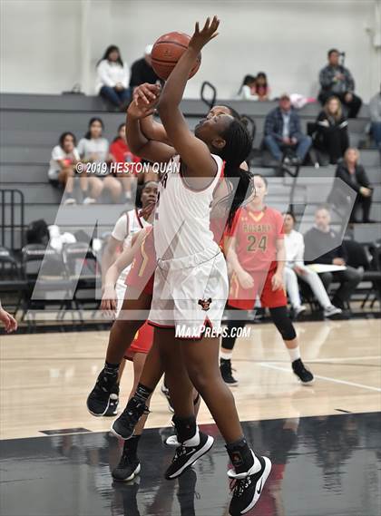 Thumbnail 1 in Etiwanda vs. Rosary Academy (Troy Classic) photogallery.