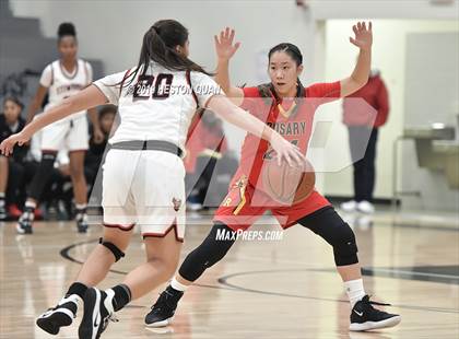Thumbnail 2 in Etiwanda vs. Rosary Academy (Troy Classic) photogallery.