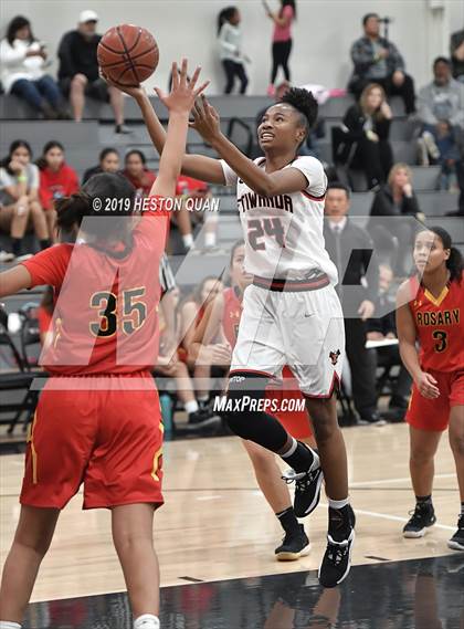 Thumbnail 1 in Etiwanda vs. Rosary Academy (Troy Classic) photogallery.