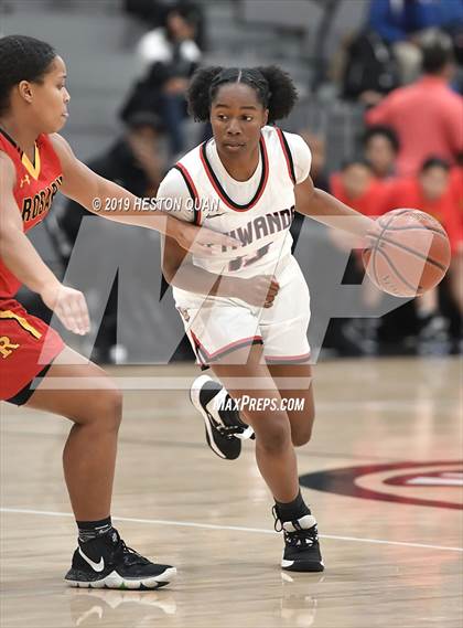 Thumbnail 3 in Etiwanda vs. Rosary Academy (Troy Classic) photogallery.
