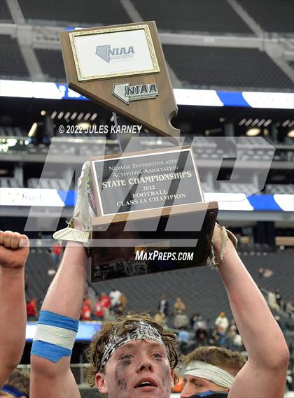 Thumbnail 1 in Spring Mountain vs Pahranagat (NIAA 1A State Final) photogallery.