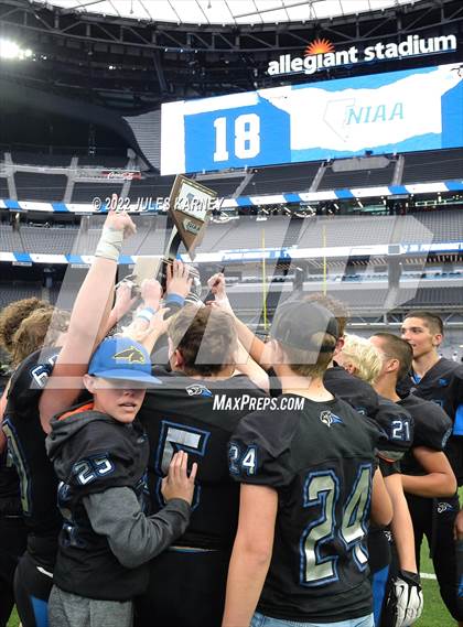 Thumbnail 2 in Spring Mountain vs Pahranagat (NIAA 1A State Final) photogallery.