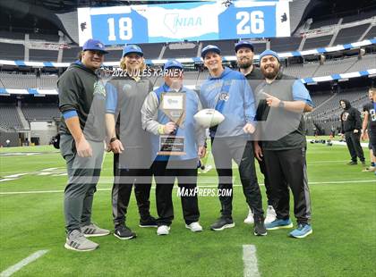 Thumbnail 2 in Spring Mountain vs Pahranagat (NIAA 1A State Final) photogallery.
